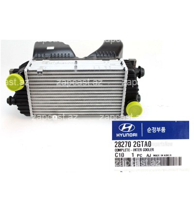 Hyundai Sonata 2014-2017  interkuler , radiator turbo 